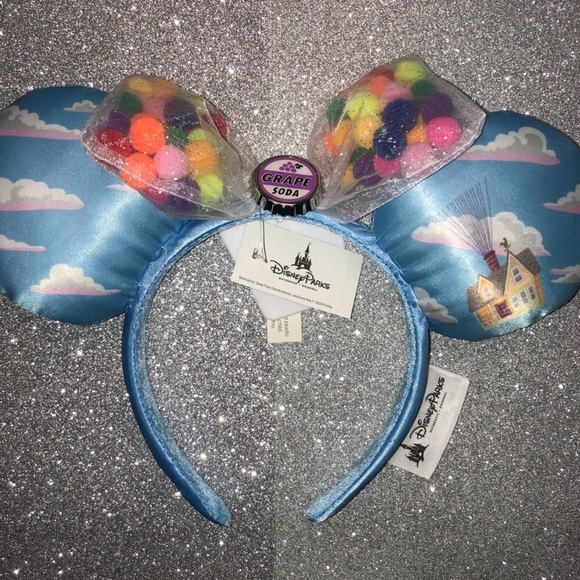New Disney Parks Up Minnie Mouse Ears headband - Picture 2 of 4